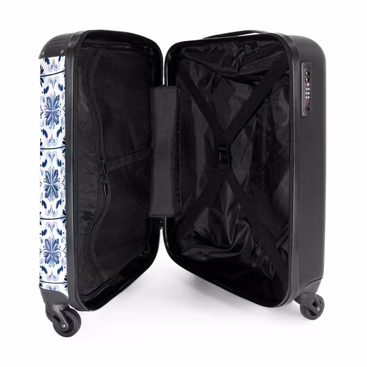 Suitcase - Pattern - Tile - Blue — 3