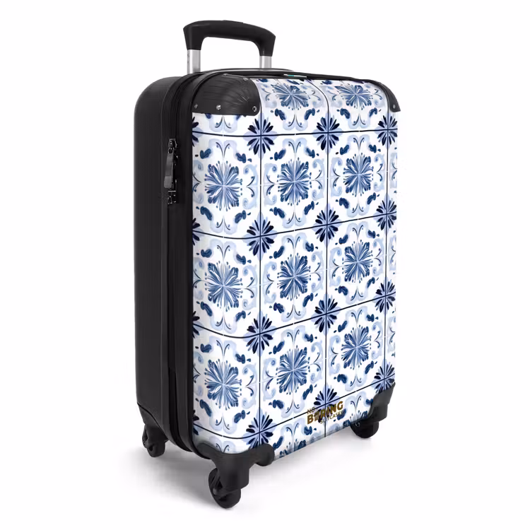 Suitcase - Pattern - Tile - Blue — 4