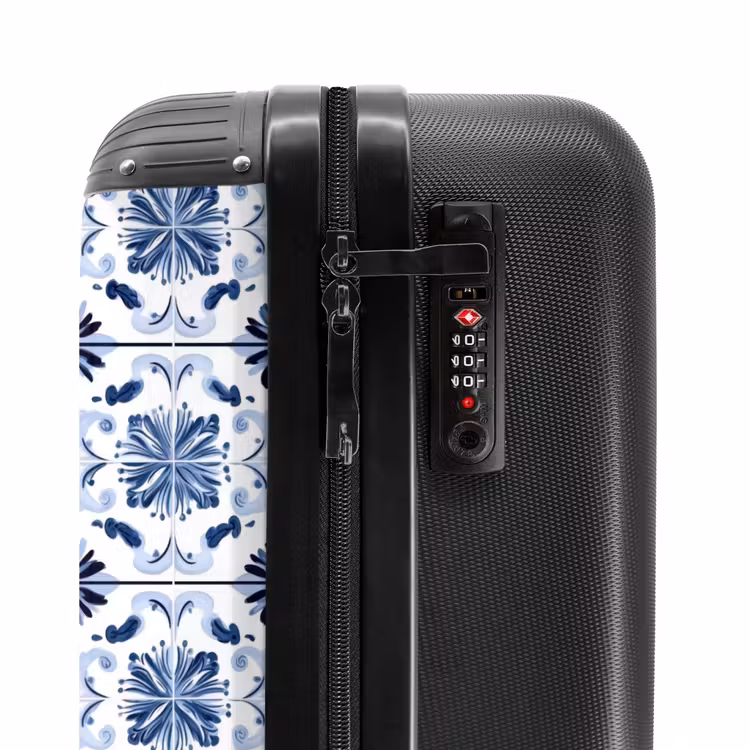 Suitcase - Pattern - Tile - Blue — 5