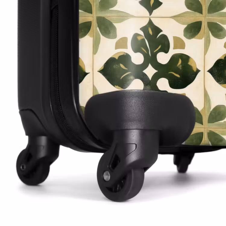 Suitcase - Pattern - Tile - Green — 6
