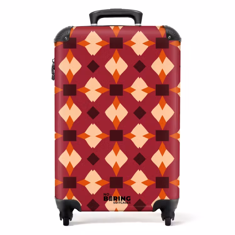 Suitcase - Retro - Pattern - Colorful — 1
