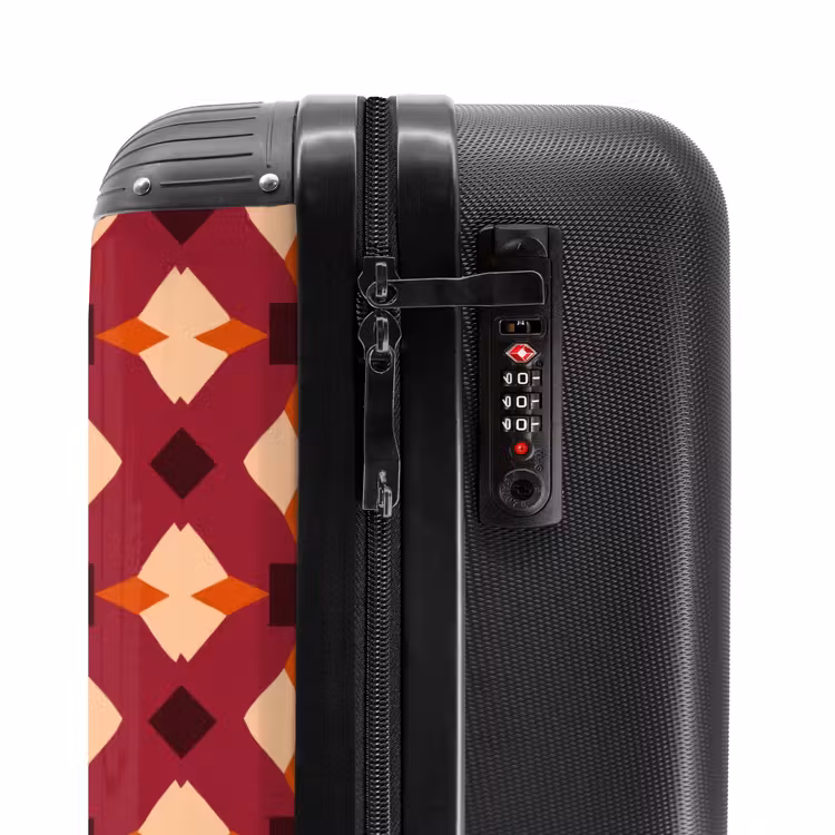 Suitcase - Retro - Pattern - Colorful — 5