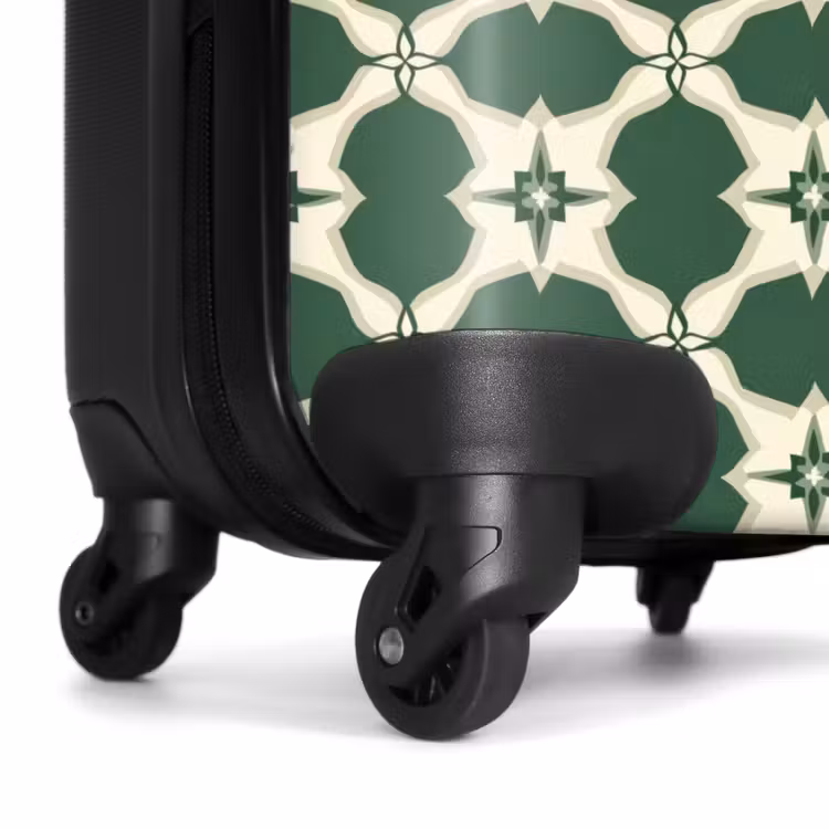 Suitcase - Tile - Classic - Green — 6