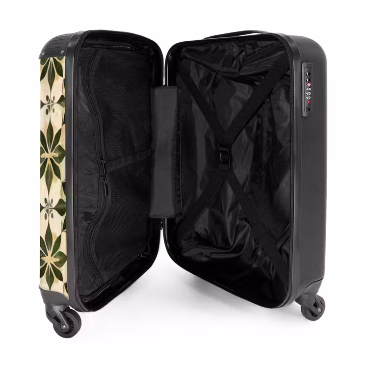 Suitcase - Tile - Pattern - Green — 3