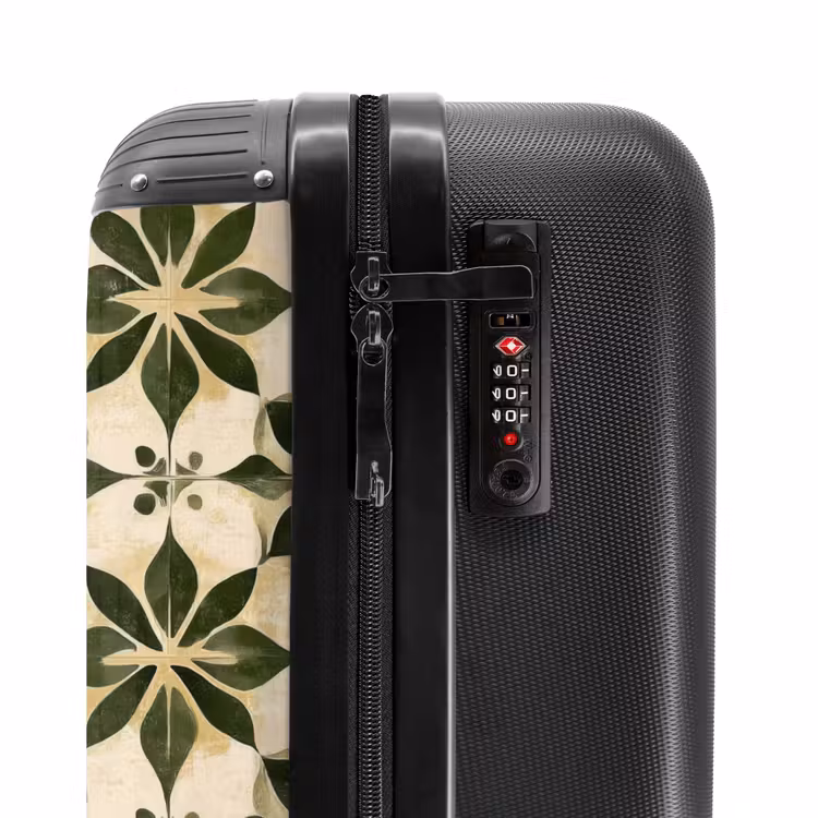 Suitcase - Tile - Pattern - Green — 5