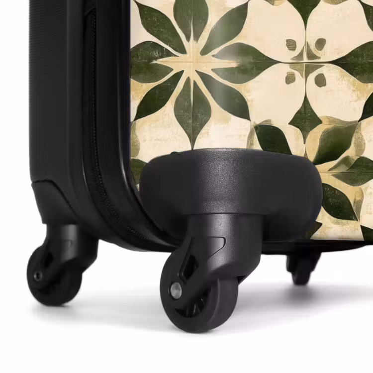 Suitcase - Tile - Pattern - Green — 6