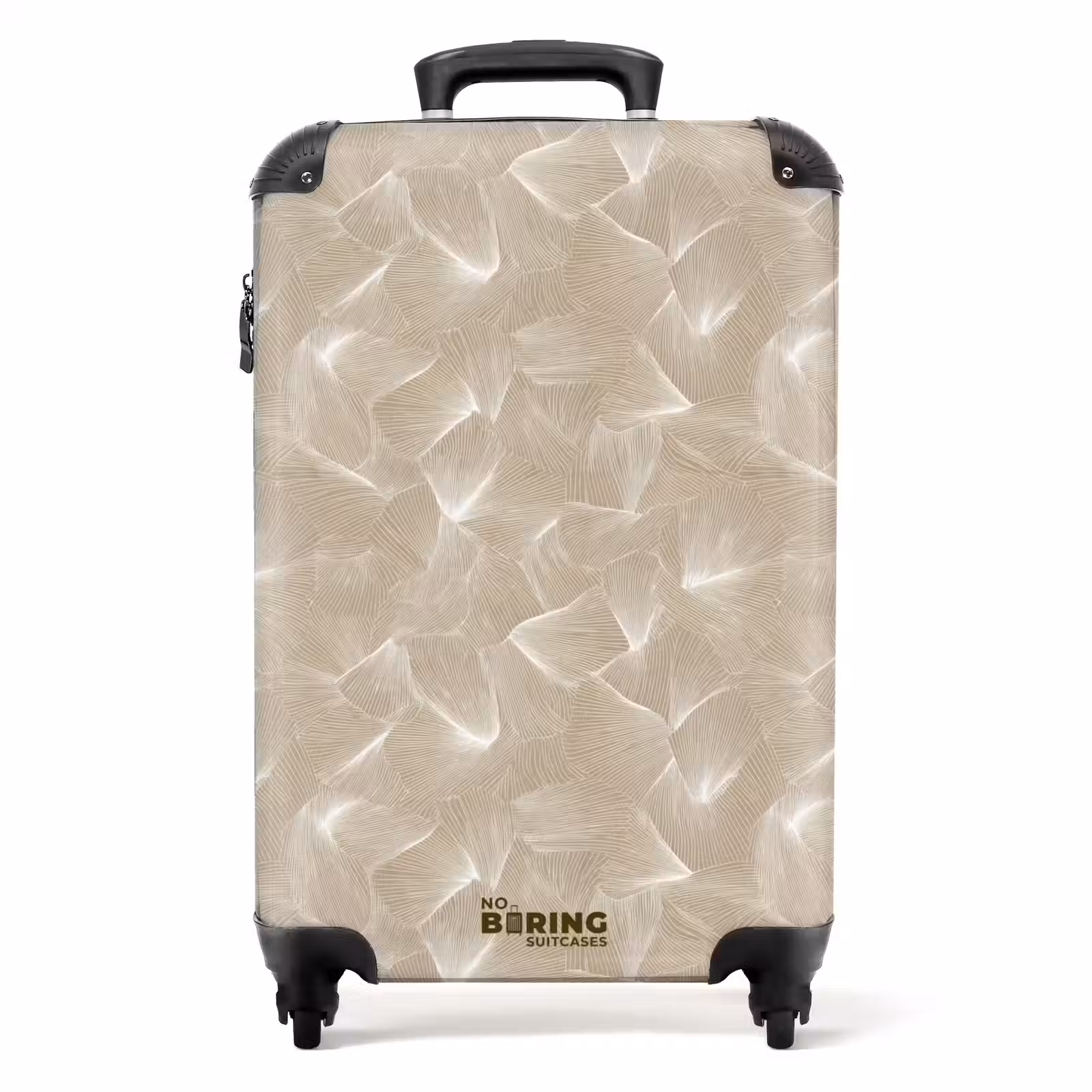 Suitcase - Organic - Texture - Beige — 1