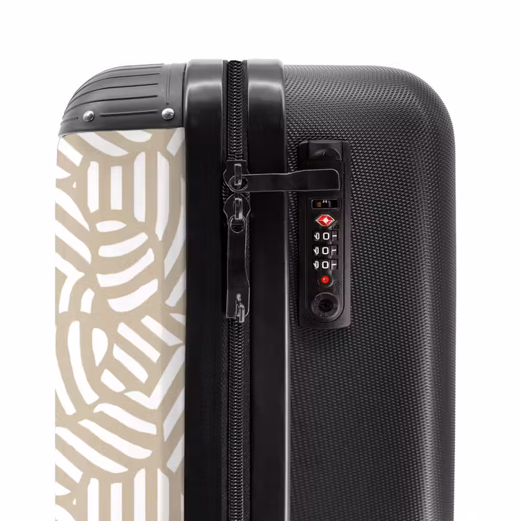 Suitcase - Abstract - Modern - Beige — 5