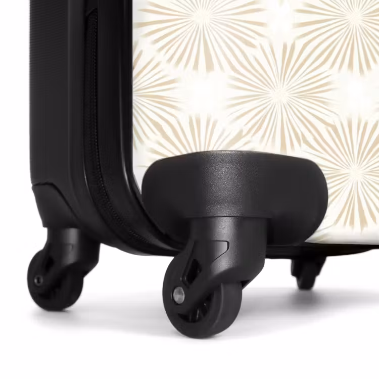 Suitcase - Abstract - Motif - Beige — 6