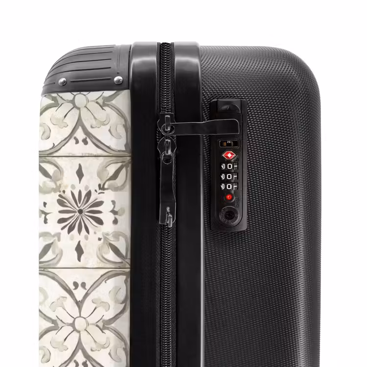 Suitcase - Antique - Tile - Beige — 5