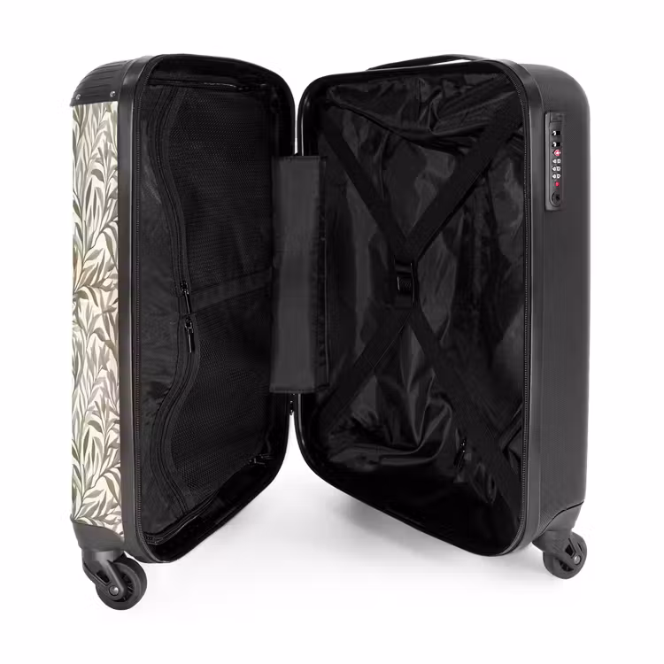 Suitcase - Branches - Botanical - Taupe — 3