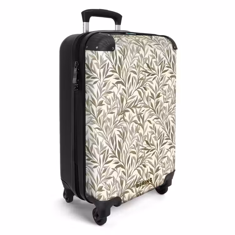 Suitcase - Branches - Botanical - Taupe — 4