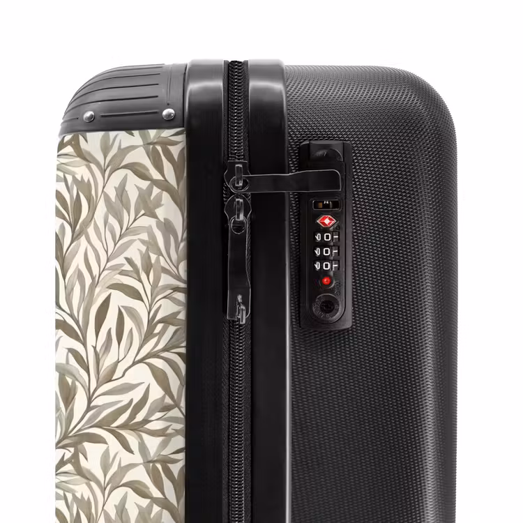 Suitcase - Branches - Botanical - Taupe — 5