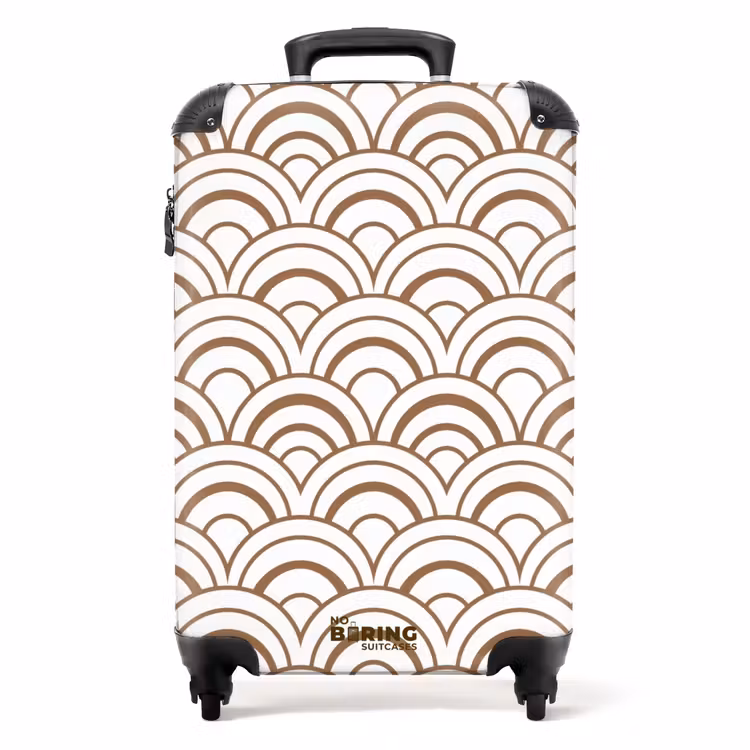 Suitcase - Classic - Motif - Terracotta — 1