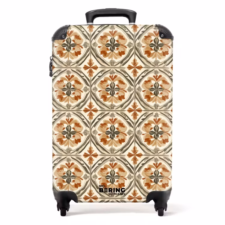 Suitcase - Elegant - Antique - Colorful — 1