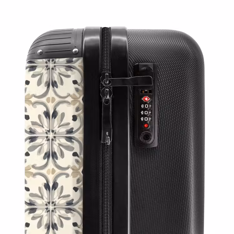 Suitcase - Floral - Pattern - Colorful — 5