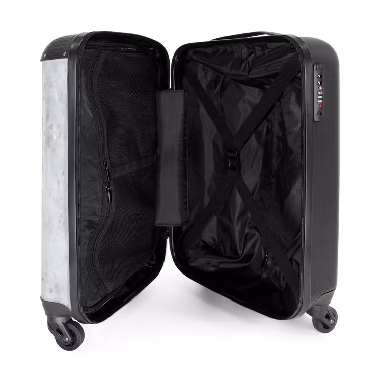 Suitcase - Gray - Terrazzo effect - Concrete — 3