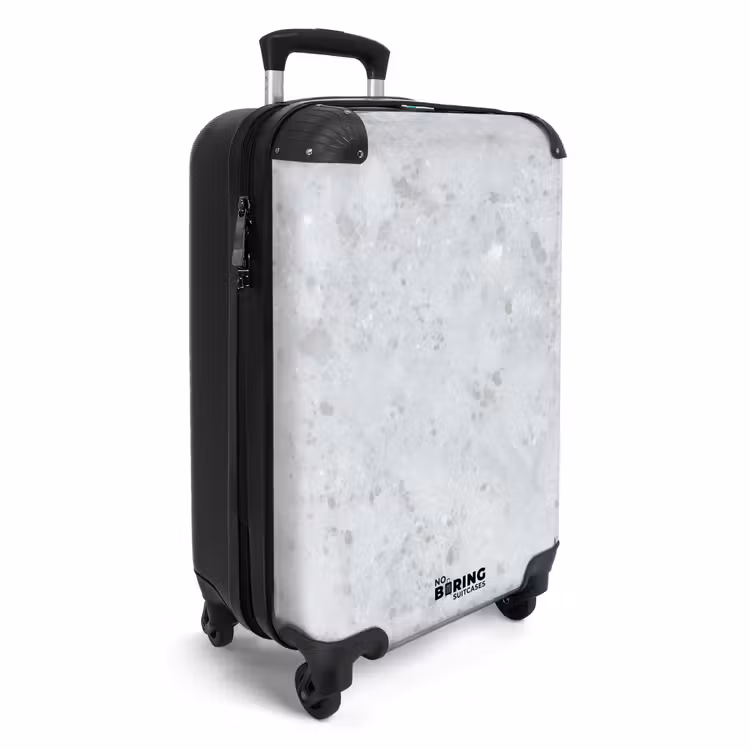 Suitcase - Gray - Terrazzo effect - Concrete — 4