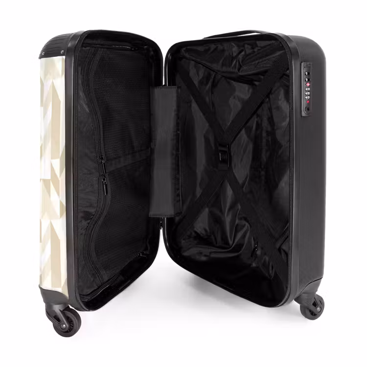 Suitcase - Modern - Abstract - Beige — 3
