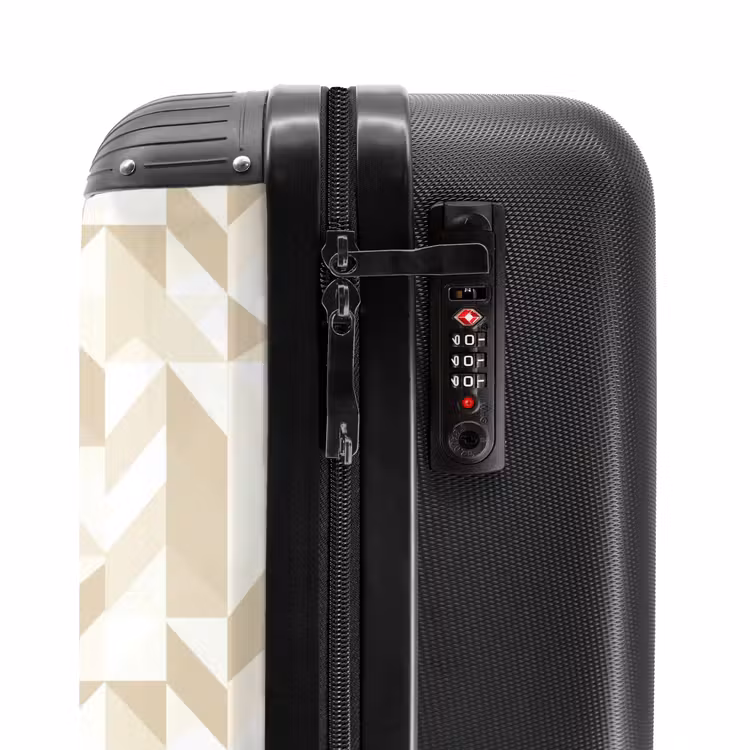 Suitcase - Modern - Abstract - Beige — 5