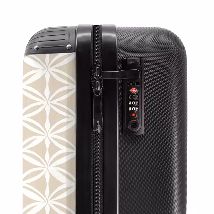 Suitcase - Motif - Modern - Beige — 5
