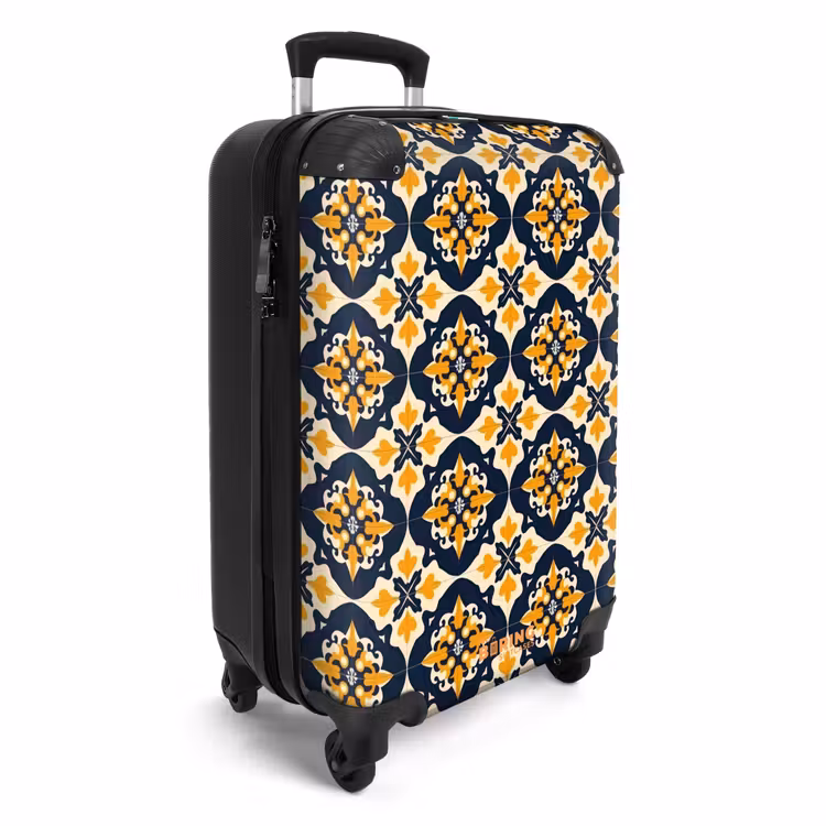 Suitcase - Pattern - Decorative tile - Colorful — 4