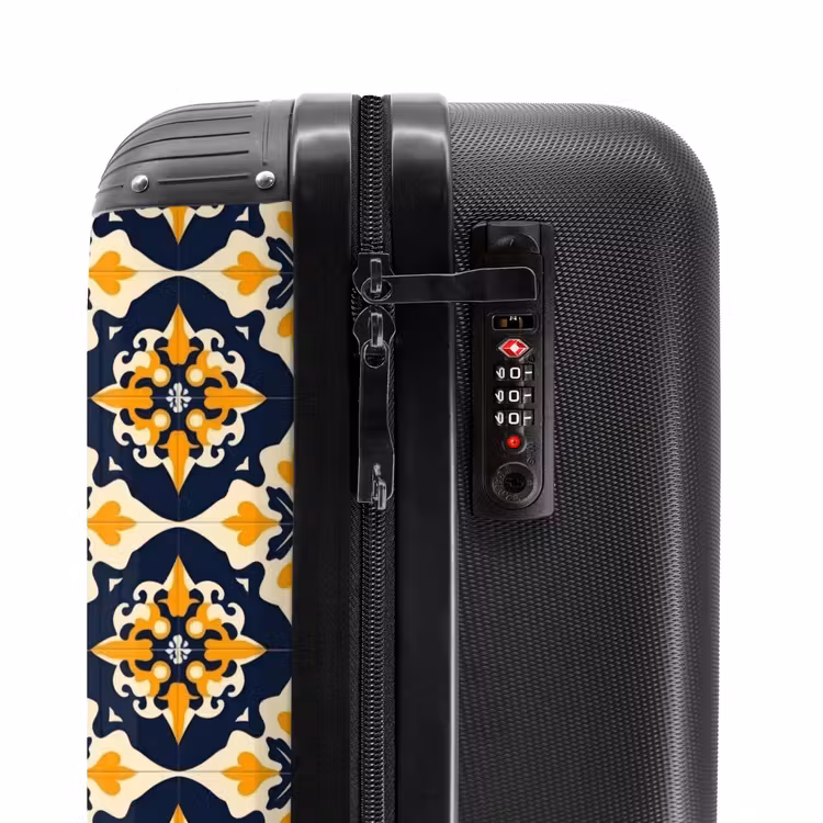 Suitcase - Pattern - Decorative tile - Colorful — 5