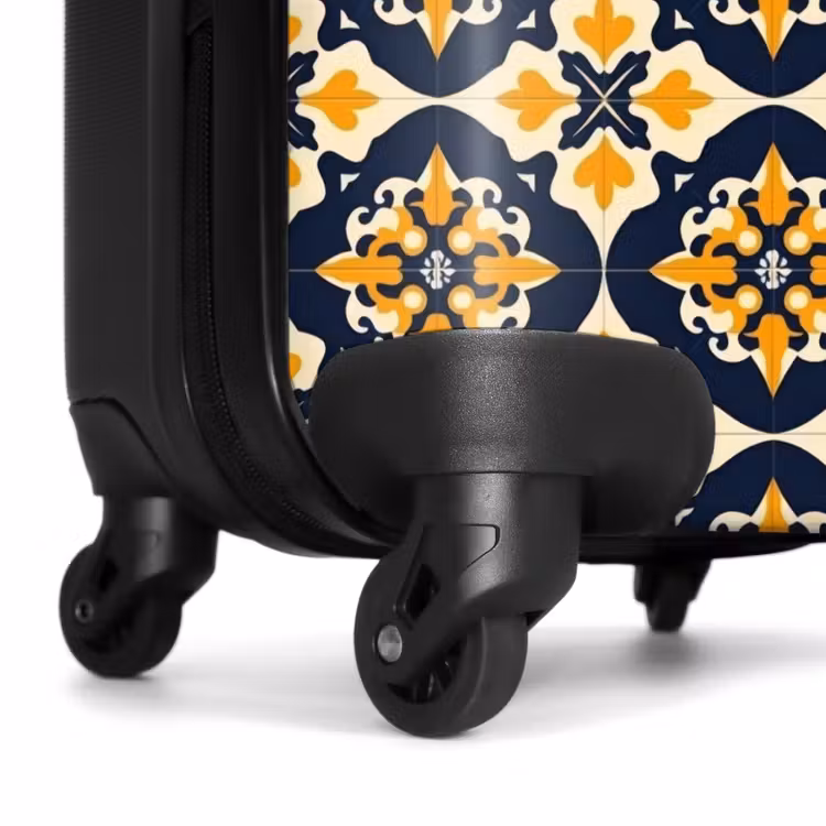 Suitcase - Pattern - Decorative tile - Colorful — 6