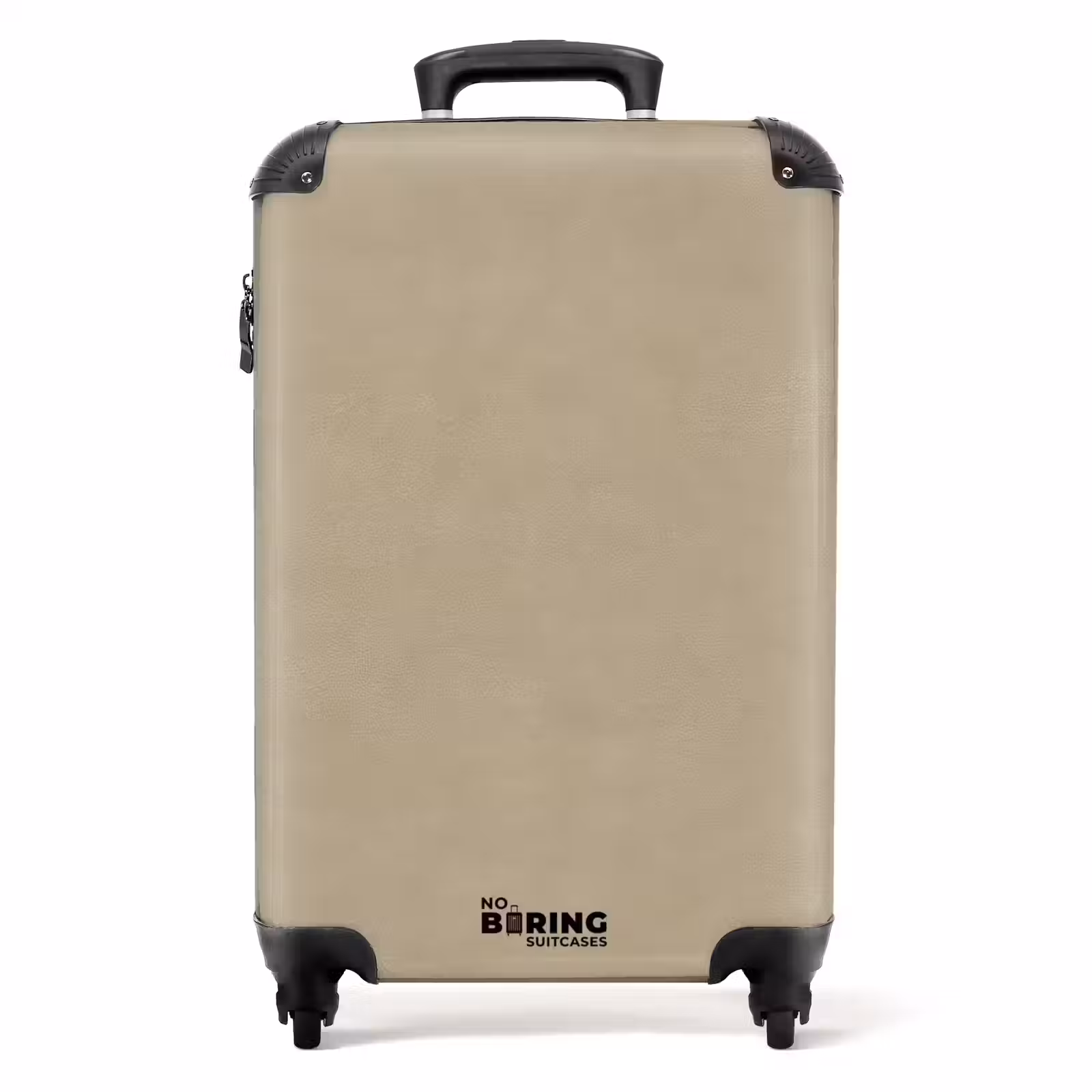 Suitcase - Sand color - Granular texture - Concrete — 1