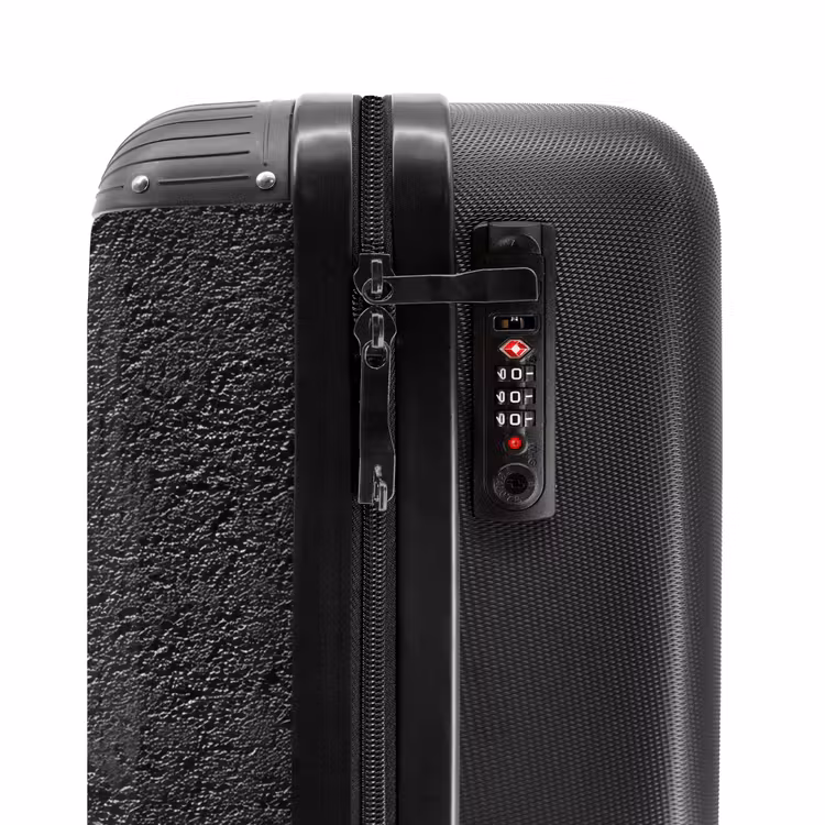 Suitcase - Dark gray - Asphalt texture - Rough — 5