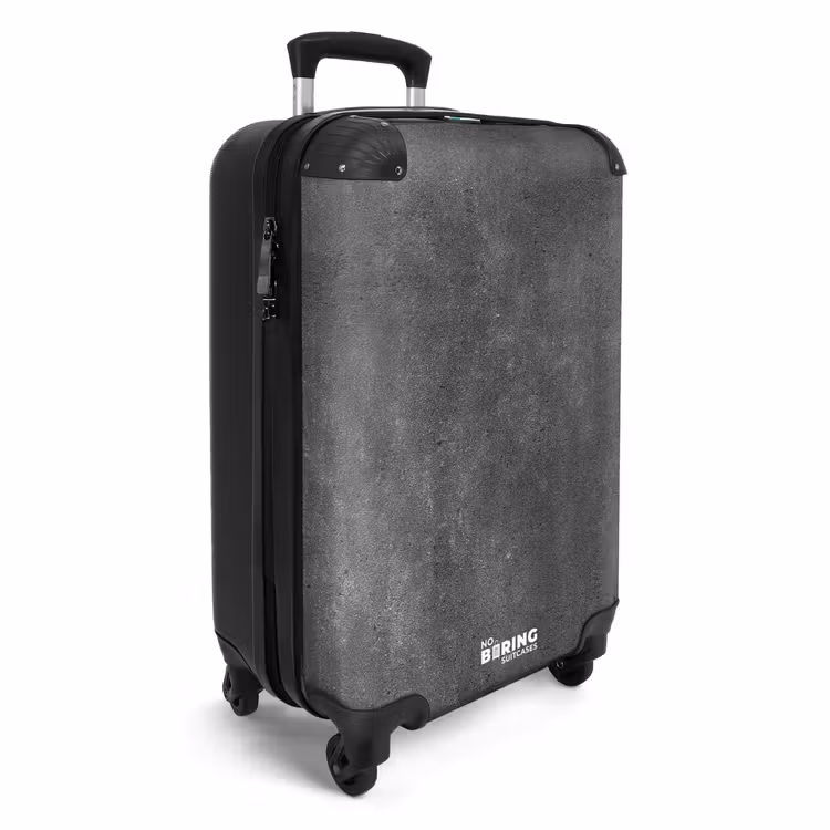 Suitcase - Dark gray - Rough - Concrete — 4