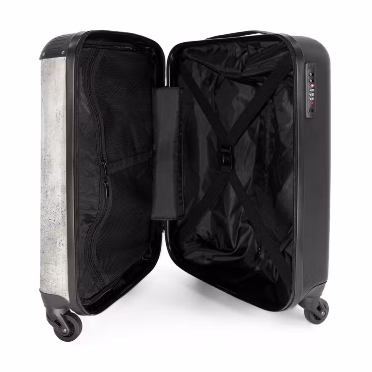 Suitcase - Gray - Concrete - Weathered — 3