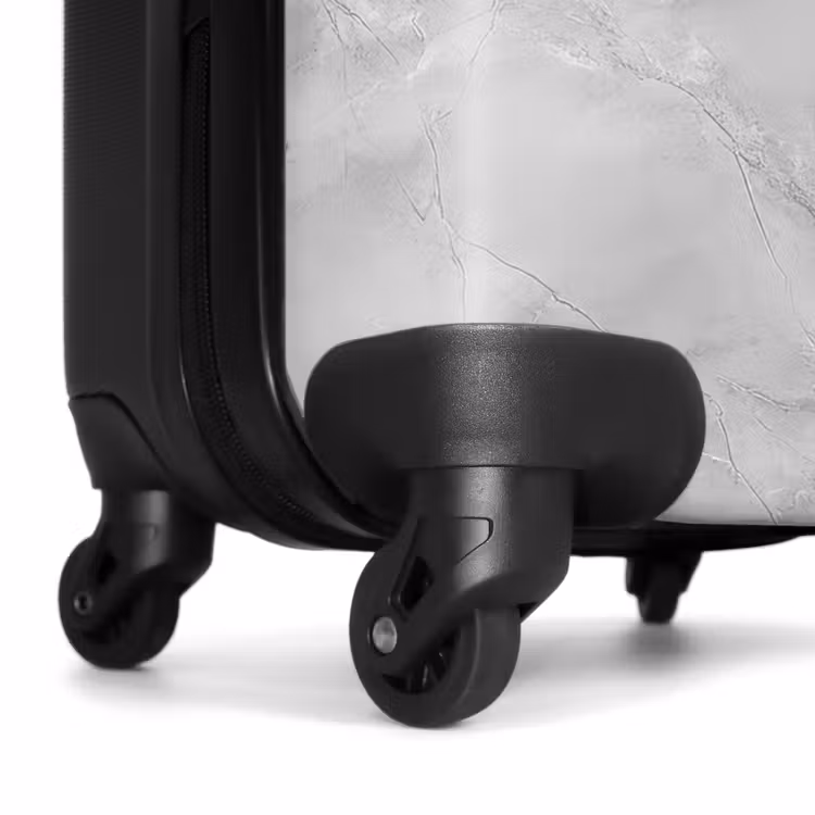 Suitcase - Gray - Marble - Matte — 6