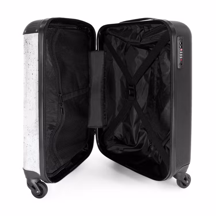 Suitcase - Light gray - Concrete texture - Subtle — 3