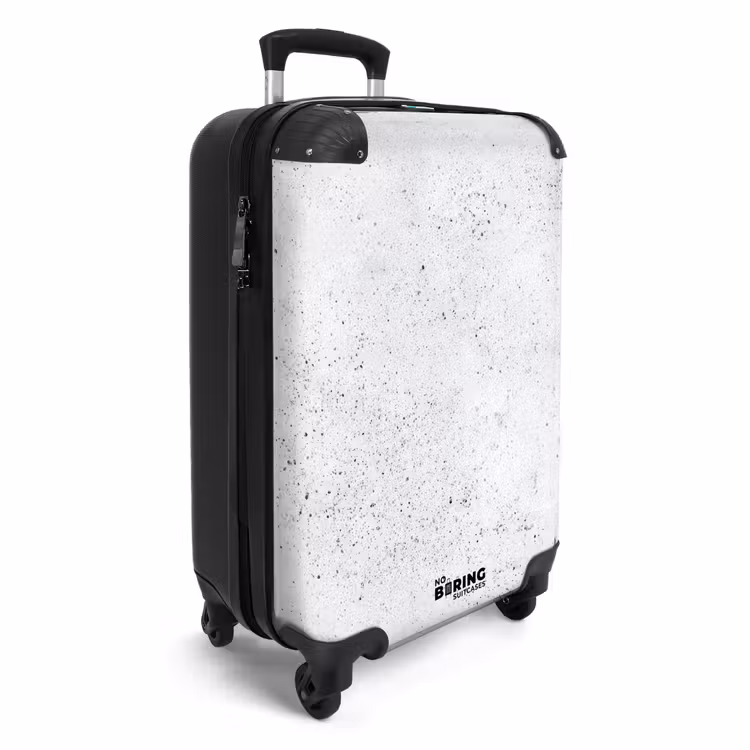 Suitcase - Light gray - Concrete texture - Subtle — 4