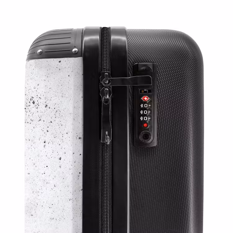 Suitcase - Light gray - Concrete texture - Subtle — 5