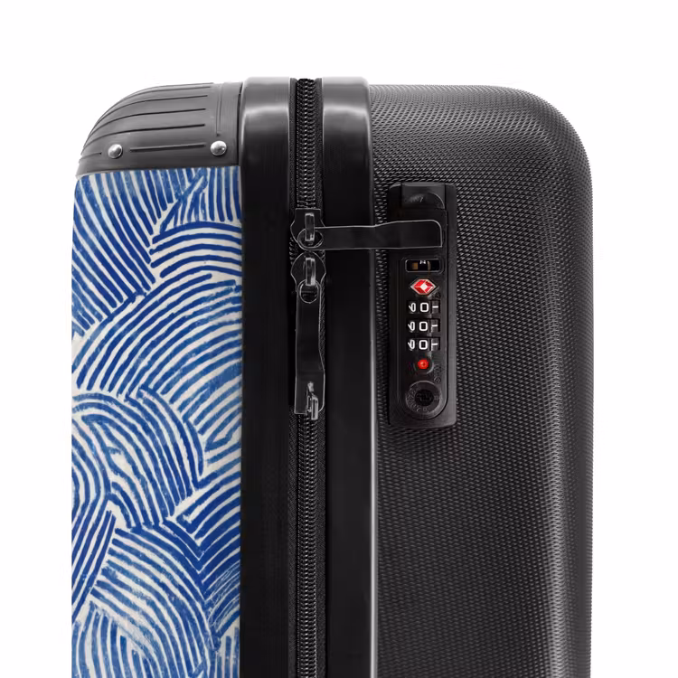 Suitcase - Modern - Abstract - Blue — 5