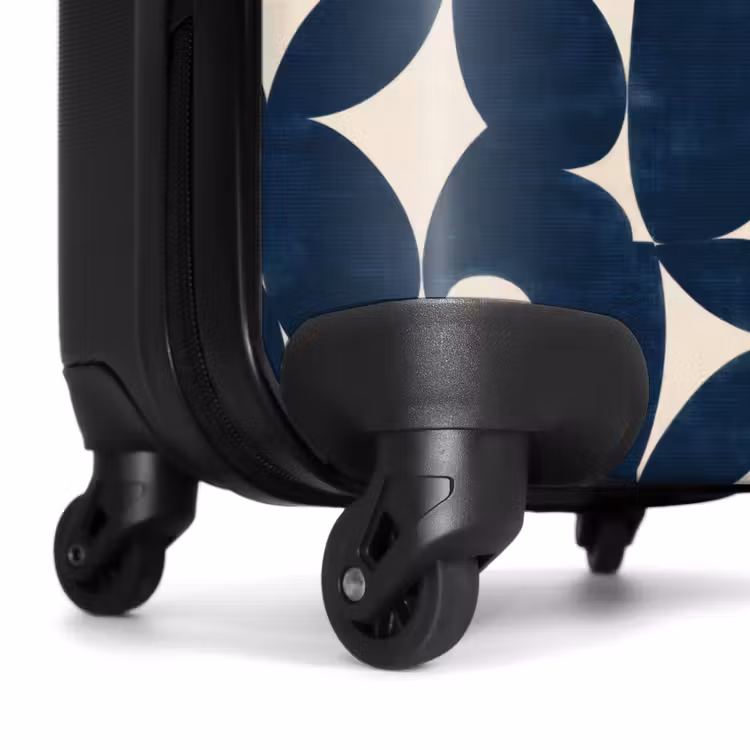 Suitcase - Modern - Geometric - Blue — 6