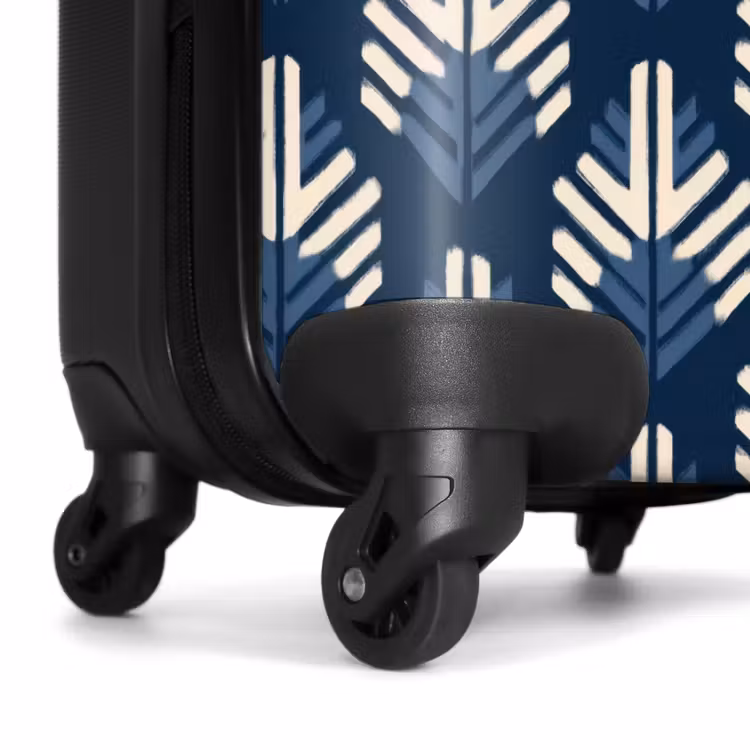 Suitcase - Modern - Pattern - Blue — 6