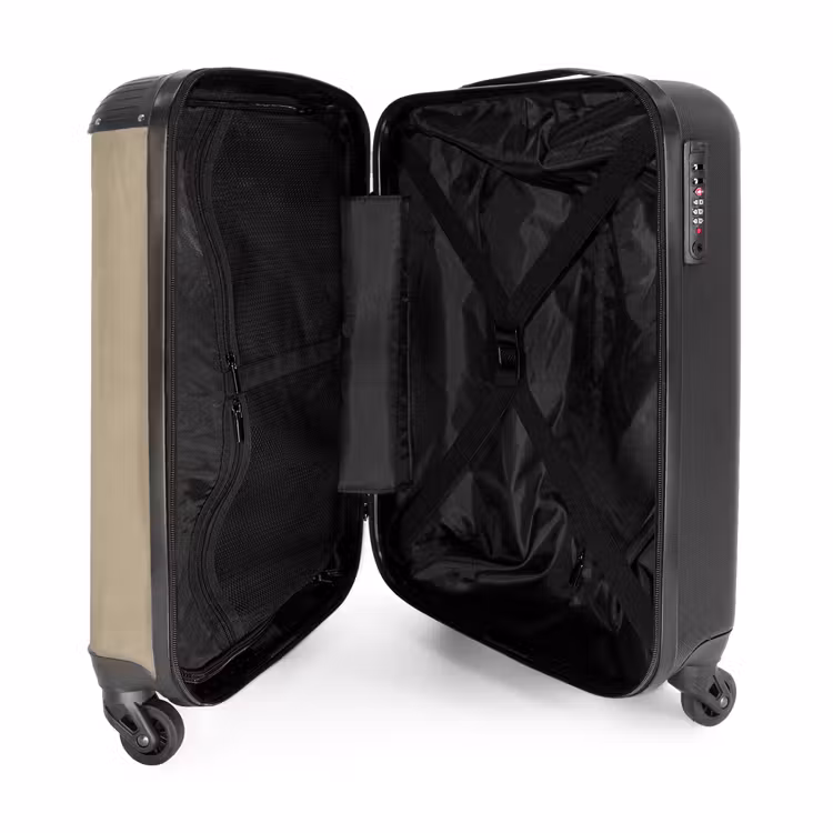 Suitcase - Sand color - Granular texture - Concrete — 3