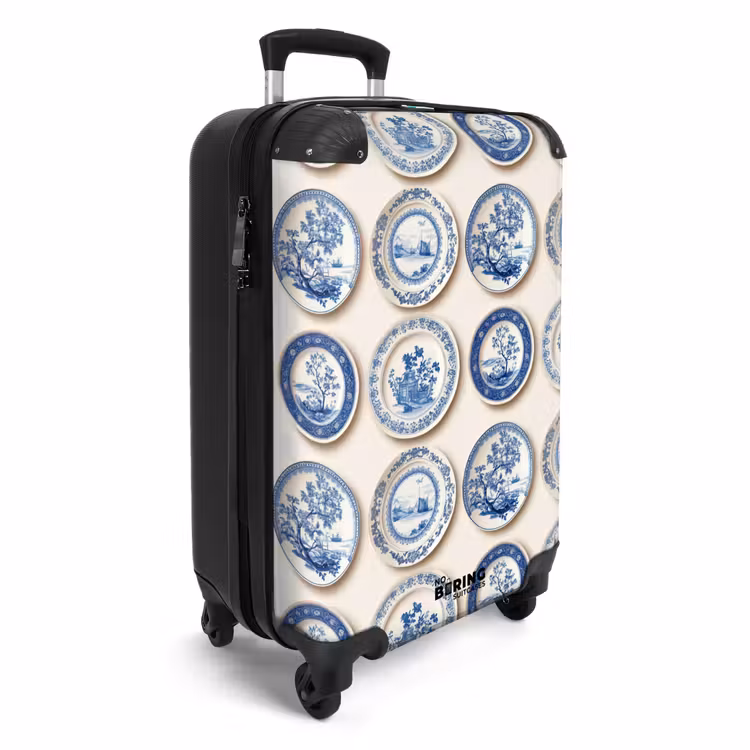 Suitcase - Signs - Trees - Plants - Blue — 4