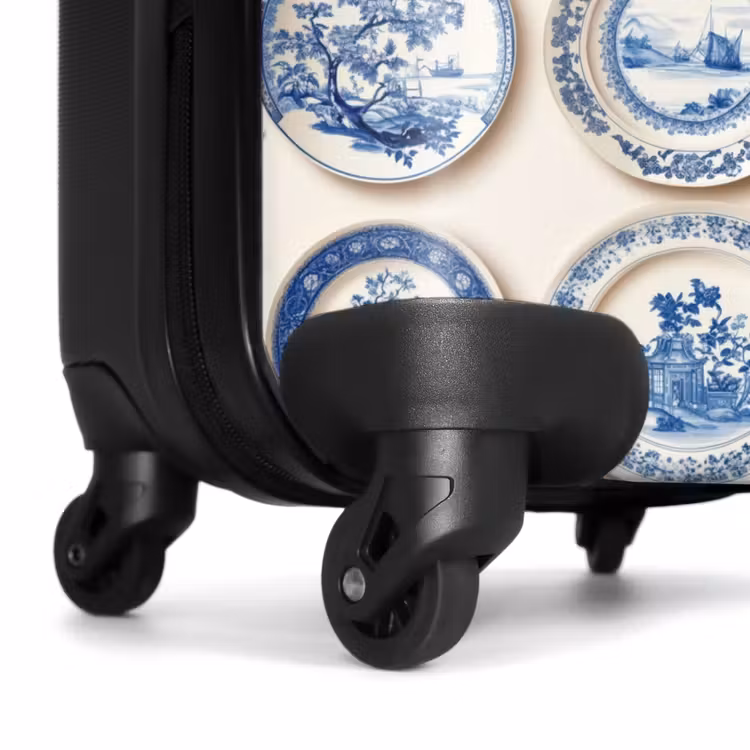 Suitcase - Signs - Trees - Plants - Blue — 6