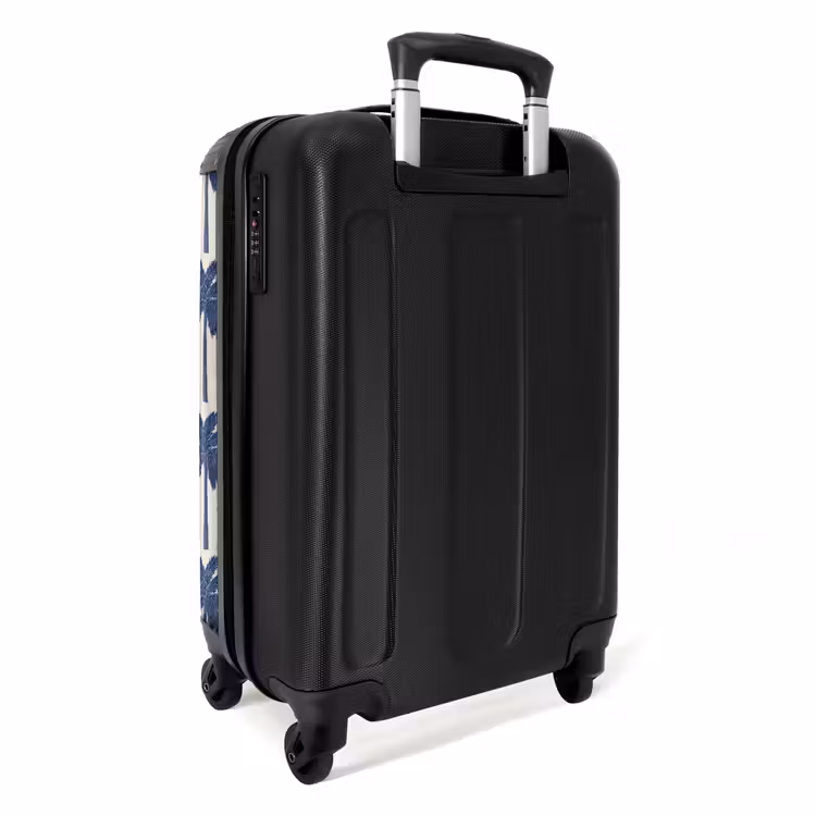 Suitcase - Symmetrical - Palm - Blue — 2