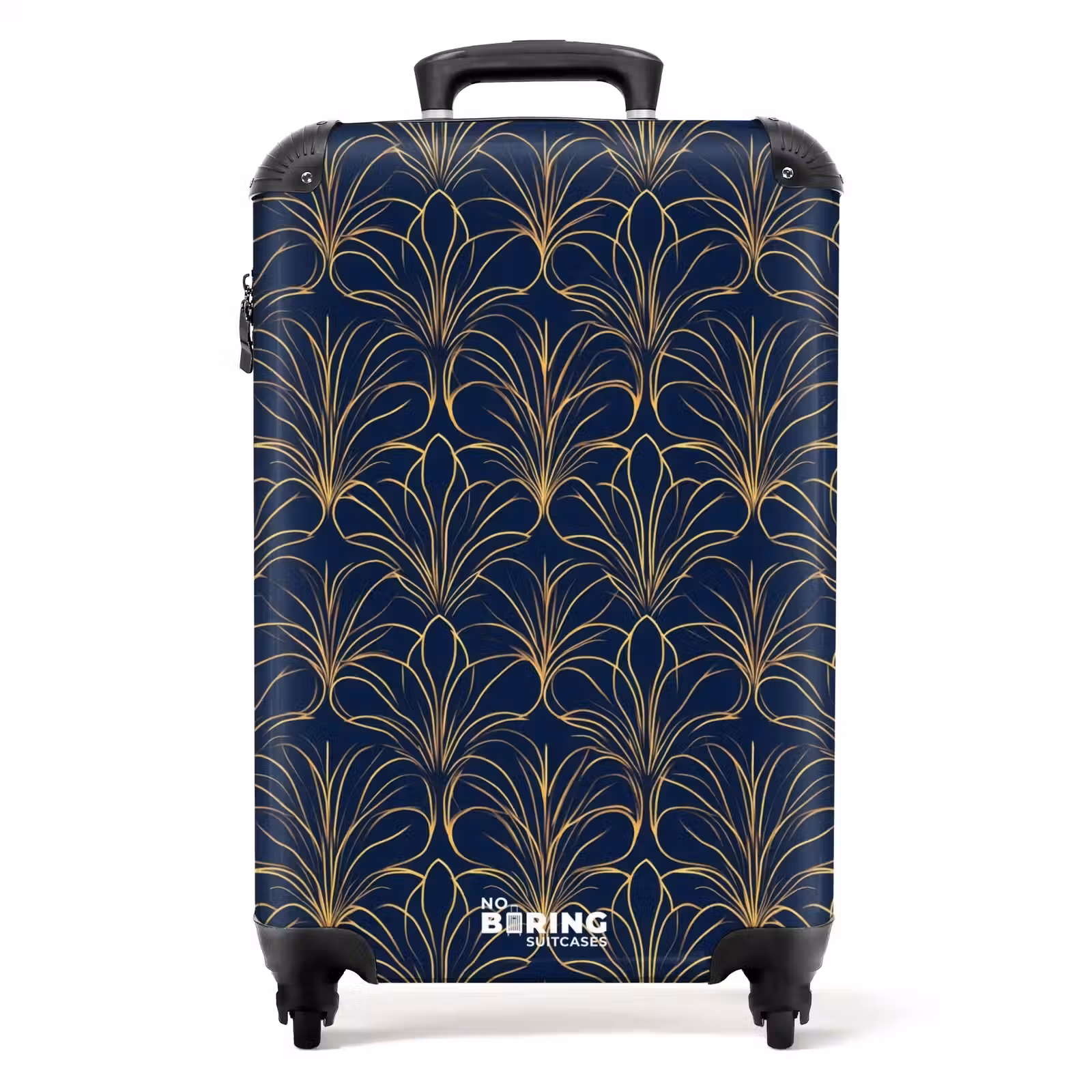 Suitcase - Deco - Fan - Blue — 1