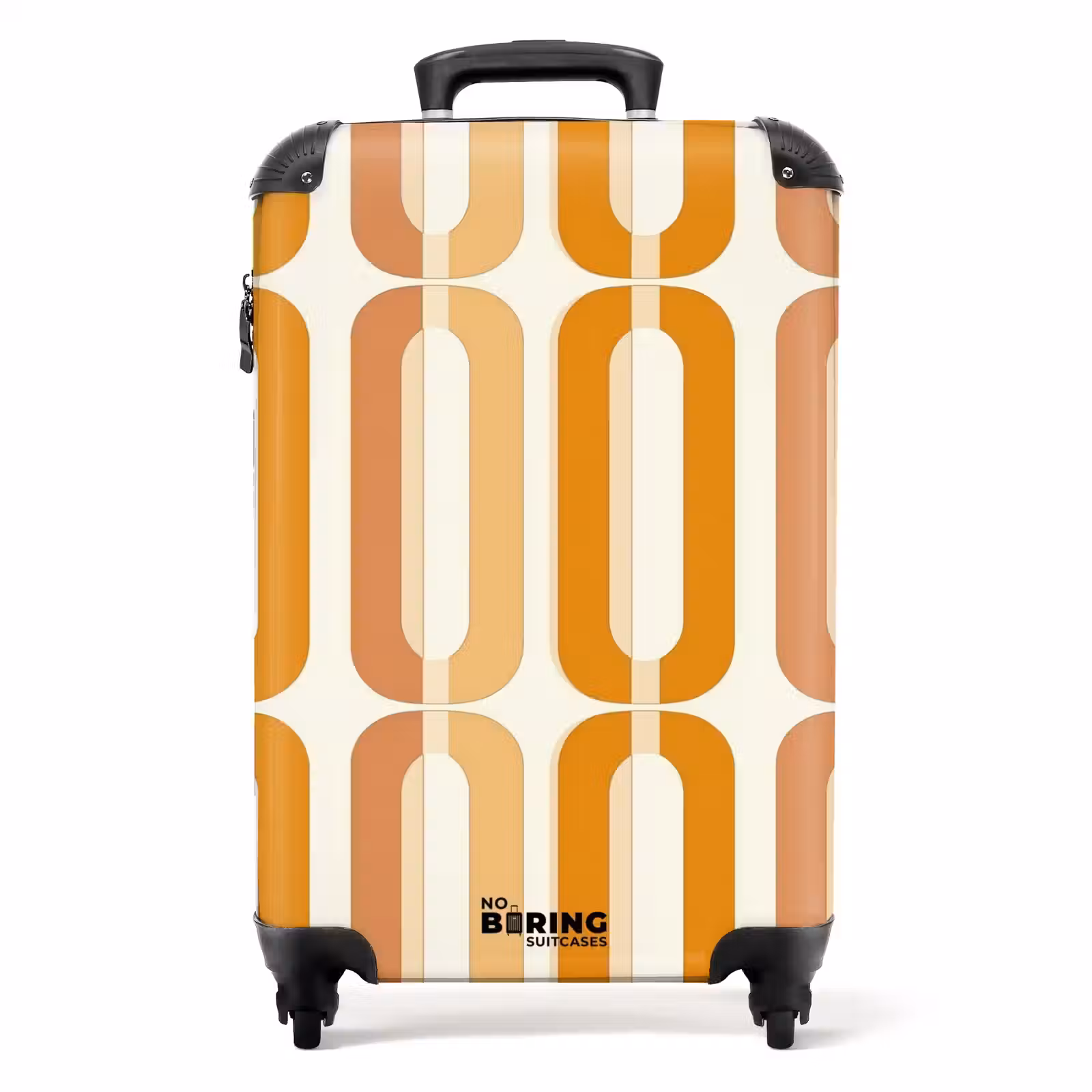 Suitcase - U-Shape - Retro - Orange — 1