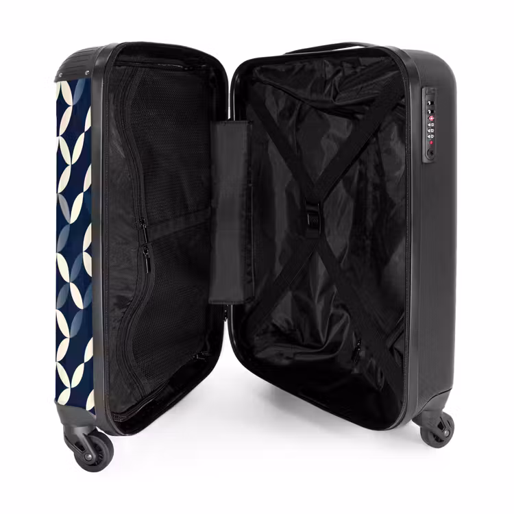Suitcase - Abstract - Pattern - Blue — 3
