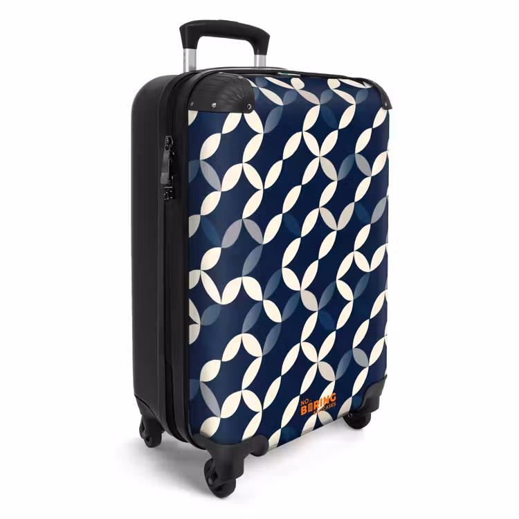 Suitcase - Abstract - Pattern - Blue — 4
