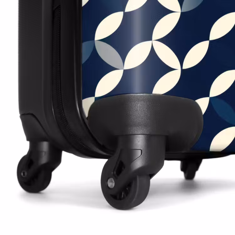 Suitcase - Abstract - Pattern - Blue — 6