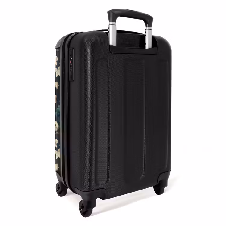 Suitcase - Botanical - Flowers - Blue — 2