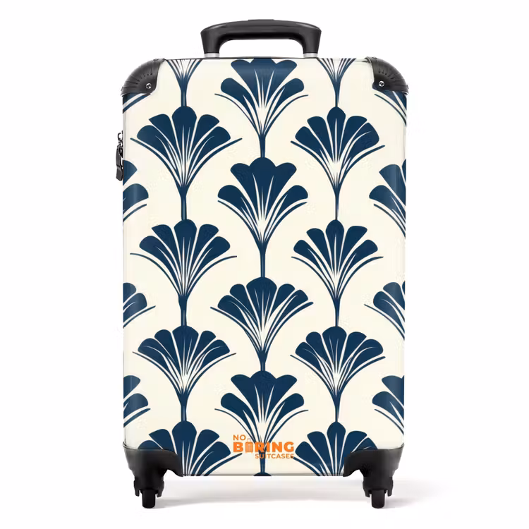 Suitcase - Classic - Motif - Blue — 1